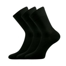 Ponožky LONKA Dypak černá 3 páry + boxerky Kevin LONKA modal I Lonka®