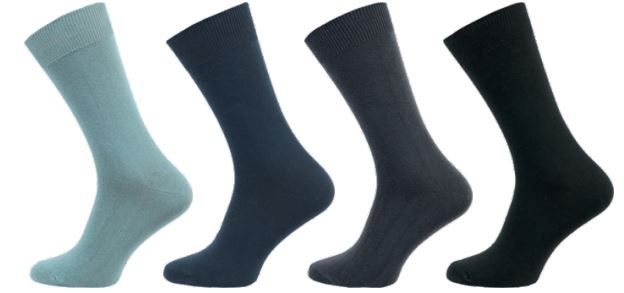 Ponožky NOVIA Klasik 100% bavlna MIX 5 párů
