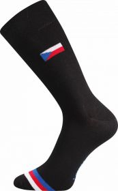 Pánské ponožky LONKA Wearel 3 páry + boxerky VoXX Kvido červená