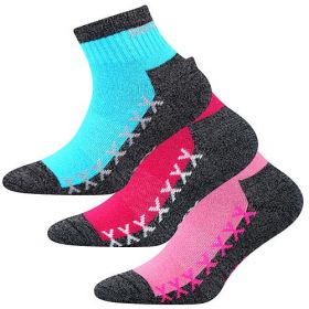 Dětské ponožky VoXX Vectorik mix B - 3 páry | 20-24, 25-29, 30-34, 35-38