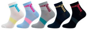 Sportovní ponožky NOVIA 007 MIX 5 párů | 37-38, 39-41, 42-43, 44-45