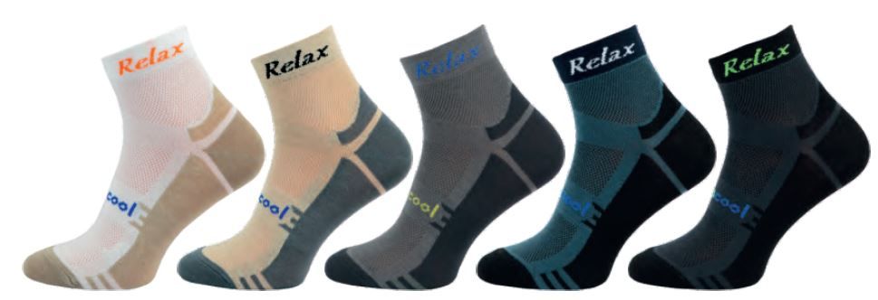 Ponožky NOVIA Relax MIX 5 párů