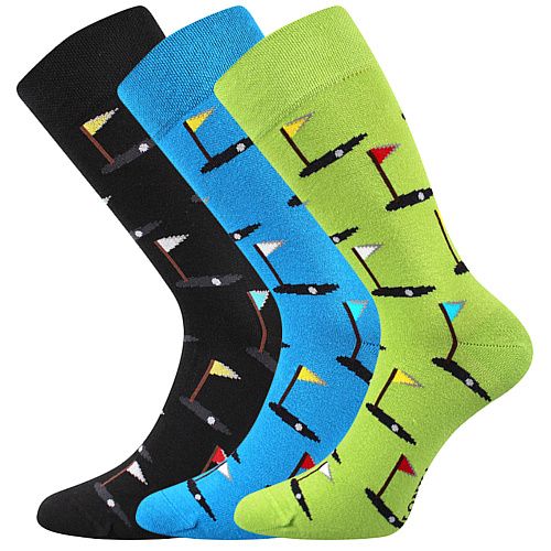 Pánské ponožky LONKA Depate mix N - 3 páry