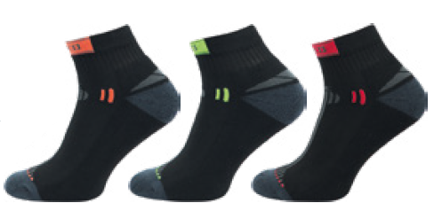 Sportovní ponožky NOVIA Speed černá