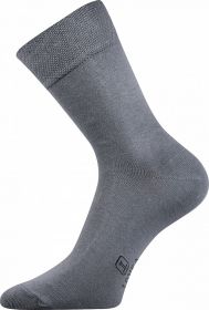 LONKA ponožky Dasilver světle šedá - 3 páry | 39-42, 43-46, 47-50