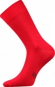 LONKA ponožky Decolor červená - 3 páry | 39-42, 43-46