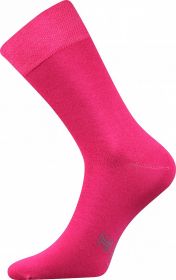 LONKA ponožky Decolor tmavě růžová - 3 páry | 39-42, 43-46