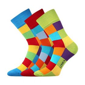 LONKA ponožky Decube mix A - 3 páry  | 39-42, 43-46, 47-50