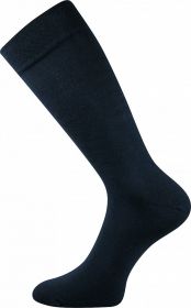 Pánské společenské ponožky LONKA Diplomat tmavě modrá - 3 páry | 39-42, 43-46