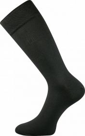 Pánské společenské ponožky LONKA Diplomat tmavě šedá - 3 páry | 39-42, 43-46
