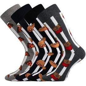 Ponožky LONKA Defood - 4 páry | 39-42, 43-46