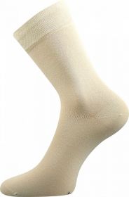Ponožky LONKA Dypak béžová - 3 páry | 35-38, 39-42, 43-46