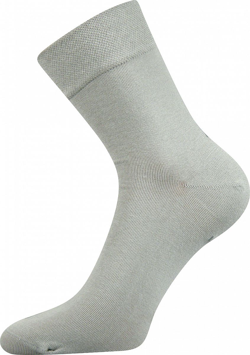 Ponožky LONKA Haner světle šedá (včetně nadměrných)