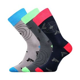 LONKA ponožky Wearel 007 3 páry mix barev | 39-42, 43-46