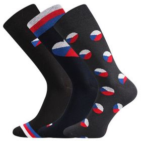LONKA ponožky Wearel 016 3 páry mix barev | 39-42, 43-46