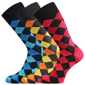 LONKA ponožky Wearel 018 3 páry mix barev | 39-42, 43-46