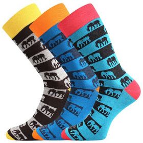 LONKA ponožky Wearel 020 3 páry mix barev | 39-42, 43-46