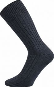 Pánské pracovní ponožky Boma Pracovní antracit - 3 páry | 39-42, 43-46