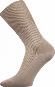 Ponožky LONKA Zdravan béžová - 3 páry | 35-37, 38-39, 41-42, 43-45, 47-48