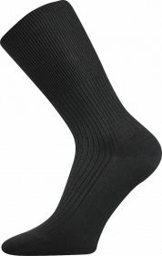 Ponožky LONKA Zdravan černá - 3 páry | 35-37, 38-39, 41-42, 43-45, 47-48