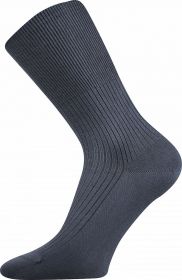 Ponožky LONKA Zdravan tmavě šedá - 3 páry | 35-37, 38-39, 41-42, 43-45, 47-48