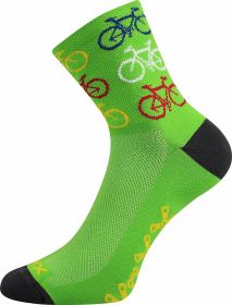 Ponožky VoXX Ralf X bike/zelená | 35-38, 39-42, 43-46
