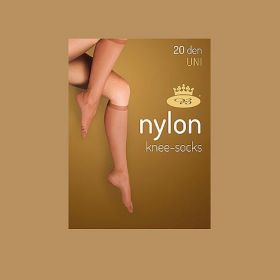 Dámské podkolenky Boma NYLONknee-socks velikost UNI - 2 páry | camel, beige, golden, opal, visione, diano, castoro, fumo, nero