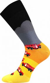 LONKA ponožky Twidor hasiči - 1 pár | 39-42, 43-46