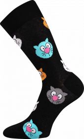 LONKA ponožky Twidor kočky - 1 pár | 35-38, 39-42, 43-46