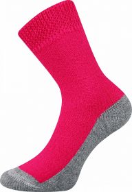 Ponožky Boma Spací magenta | 35-38, 39-42