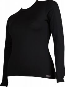VoXX funkční prádlo Solid 02- dámské tričko dlouhý rukáv černá | S, M, L