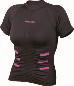 VoXX funkční termoprádlo AP 05 - dámské tričko krátký rukáv černá | S-M, L-XL