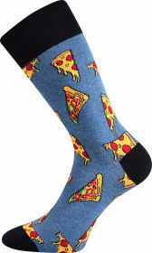 Pánské ponožky LONKA Depate pizza | 39-42, 43-46