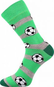Ponožky LONKA Woodoo vzor 01 / fotbal | 39-42, 43-46