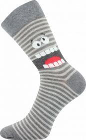 Ponožky LONKA Woodoo vzor 04 / tlama | 39-42, 43-46