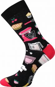 Ponožky LONKA Woodoo vzor 20 / cukrář-ka | 35-38, 39-42