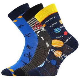 Dětské ponožky Boma 057-21-43 XII mix B - 3 páry