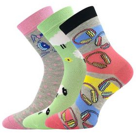 Dětské ponožky Boma 057-21-43 XIII mix D - 3 páry | 20-24, 25-29, 30-34, 35-38