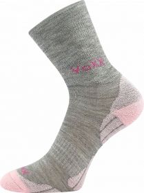 Dětské ponožky VoXX Irizarik světle šedá/magenta