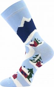 Dětské vzorované ponožky LONKA Damerryk hory