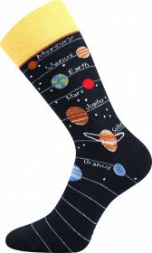 Pánské ponožky LONKA Depate planety | 39-42, 43-46