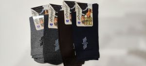 Pánské ponožky NOVIA vzor Šipka mix barev - 4 páry, velikost 41-42 | 41-42