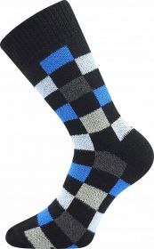 Ponožky Boma Spací kostky černá | 35-38, 39-42, 43-46