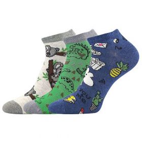 Ponožky LONKA Dedonik mix E - 3 páry | 20-24, 25-29, 30-34, 35-38