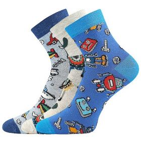 Ponožky LONKA Dedotik mix C - 3 páry | 20-24, 25-29, 30-34, 35-38