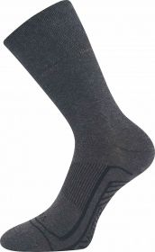 Ponožky VoXX Linemul antracit melé - 3 páry | 35-38, 39-42, 43-46