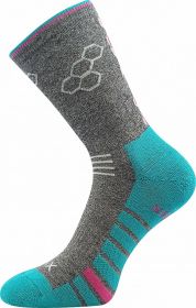 Ponožky VoXX Virgo tmavě šedá melé  | 35-38, 39-42, 43-46, 47-50