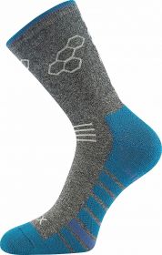 Ponožky VoXX Virgo tmavě šedá melé II | 35-38, 39-42, 43-46, 47-50