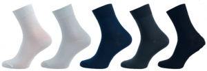 Ponožky NOVIA Bambus MIX 5 párů  | 37-38, 39-41, 42-43, 44-45
