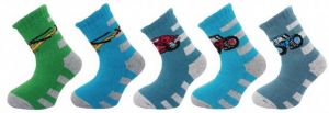 Dětské ponožky NOVIA SILVERTEX Thermo 4 | 24-26 1 pár, 27-29 1 pár, 30-32 1 pár, 33-35 1 pár